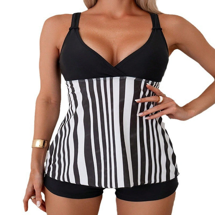 Damen Tankini mit innovativer Streifenoptik Echo Archiv