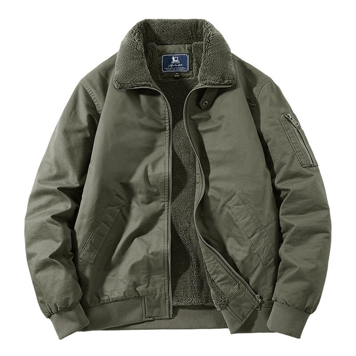 Herren Urbaner Blousonjacke mit Teddyfutter Echo Archiv
