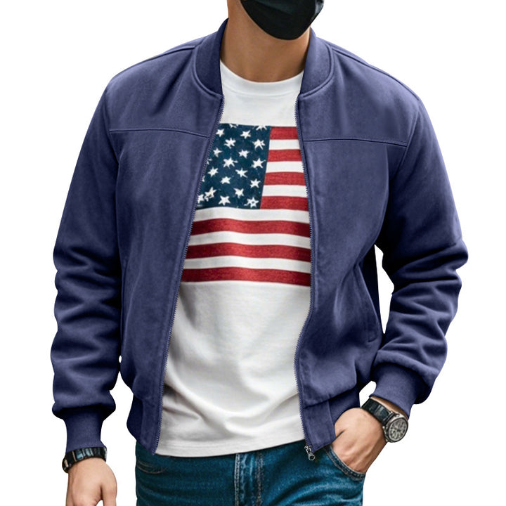 Herren Sweatjacke mit praktischem Reißverschluss und modischem Design Echoarchiv