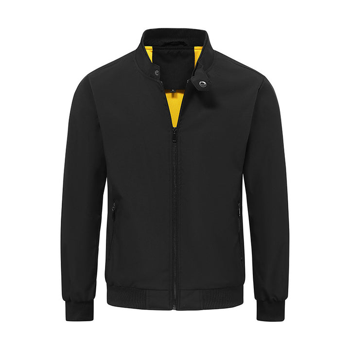 Herren Leichte Übergangsjacke mit hochgeschlossenem Kragen Echo Archiv