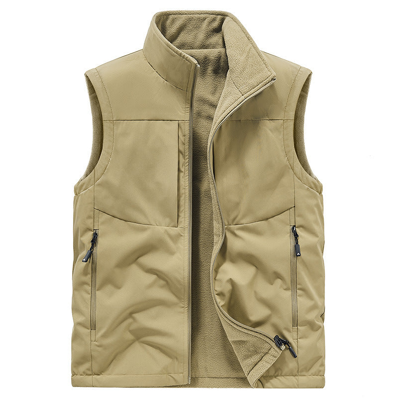 Damen Bequeme Fleece-Weste Echo Archiv