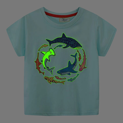 Kinder T-Shirt mit maritimen Haifischmotiven Echo Archiv
