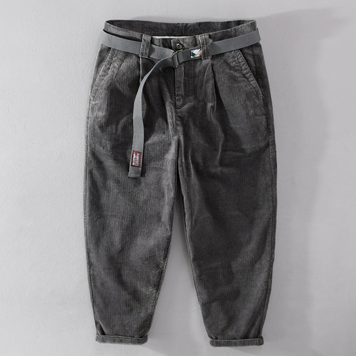 Herren Robuste Wildleder-Schnürstiefel mit gepolsterter Knöchelmanschette Echoarchiv