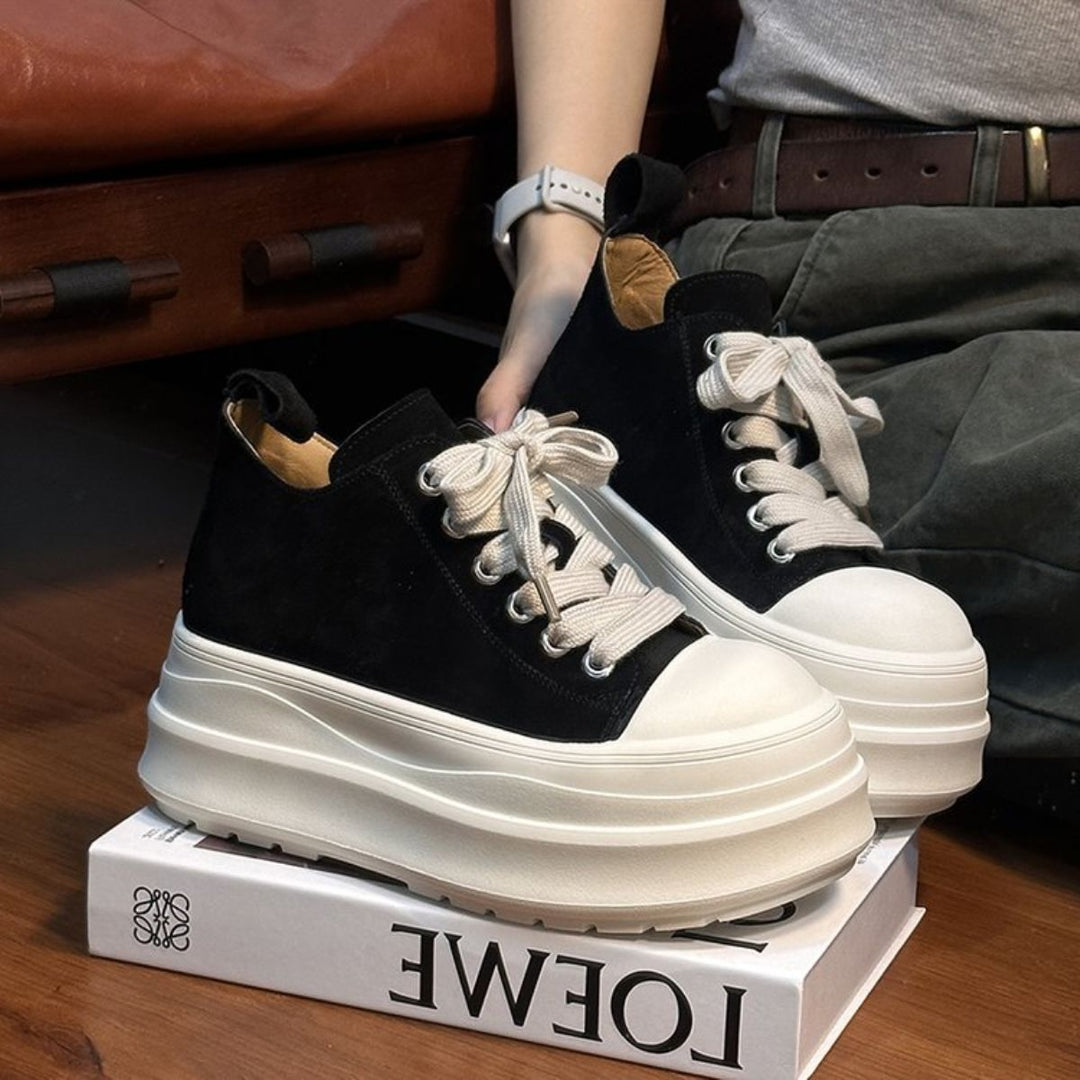 Damen Sneakers mit dickem Plateau und atmungsaktivem Obermaterial Echo Archiv
