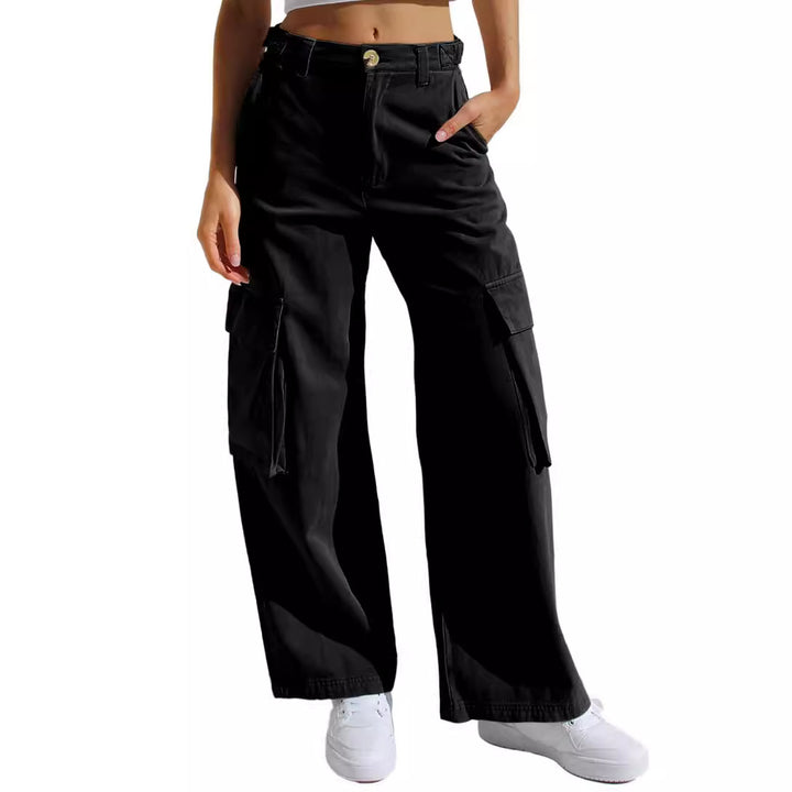 Damen Cargo-Hose mit praktischen Seitentaschen und lässigem Schnitt Echo Archiv