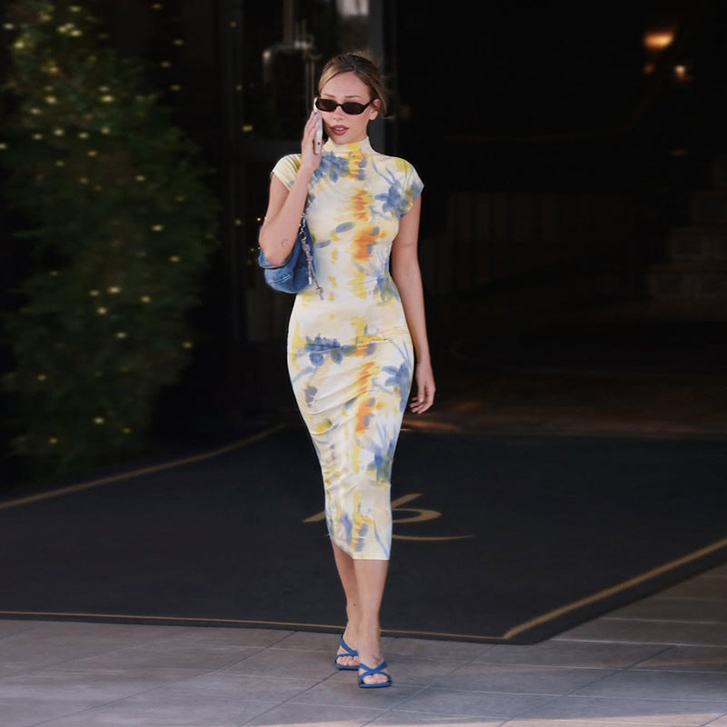 Damen Maxikleid im elegantem Floral Design Echo Archiv