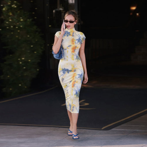 Damen Maxikleid im elegantem Floral Design Echo Archiv