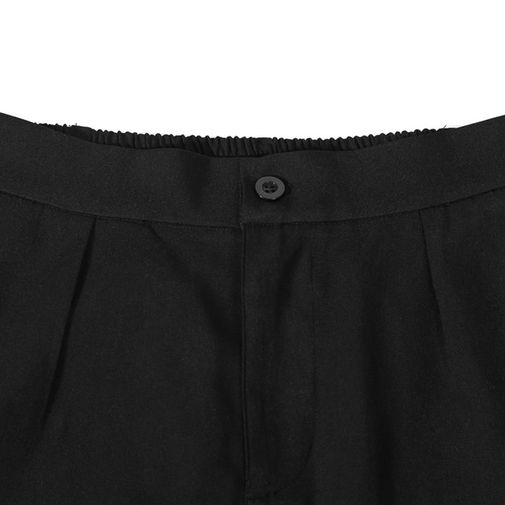 Herren Elegante weite Hose mit elastischem Bund und seitlichen Eingrifftaschen Echoarchiv
