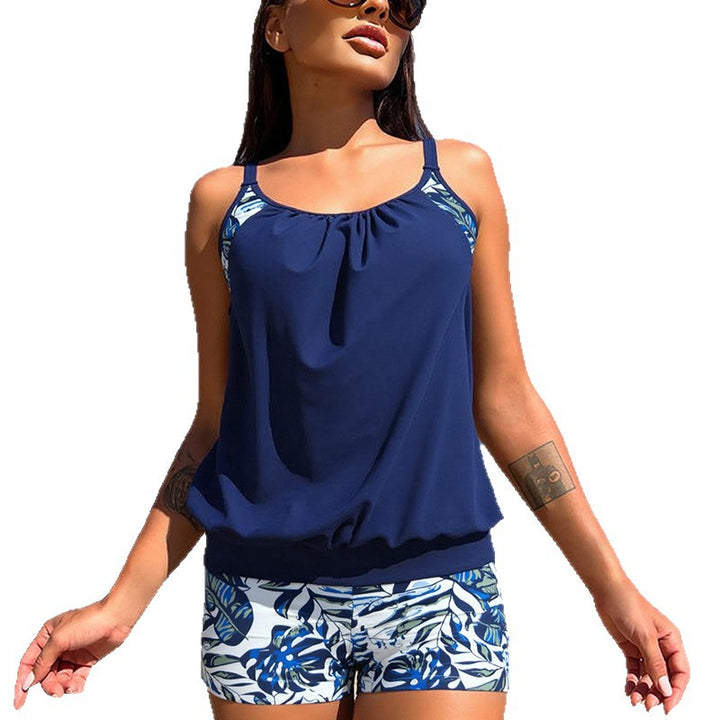 Damen Tankini-Set mit floralem Muster und bequemen Shorts Echo Archiv