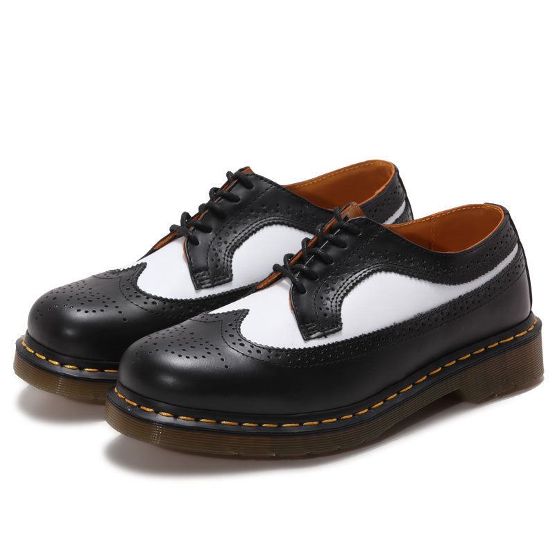 Herren klassische Brogue Derby Schnürschuhe mit gepolsterter Luftsohle Echo Archiv