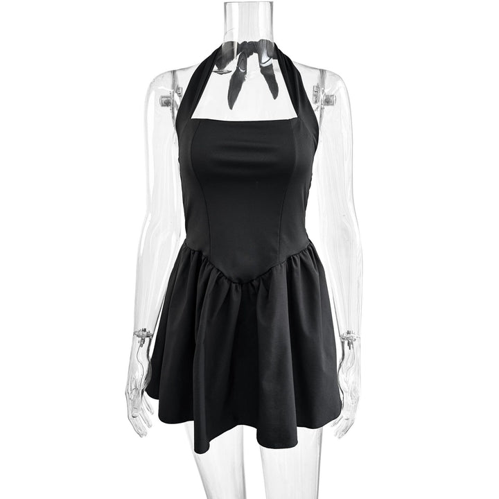 Damen Hochgeschlossenes Minikleid mit voluminösem Rock Echo Archiv