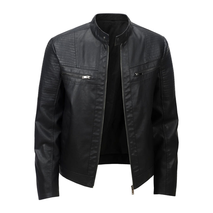 Herren Modische und hochwertige Lederjacke Echo Archiv
