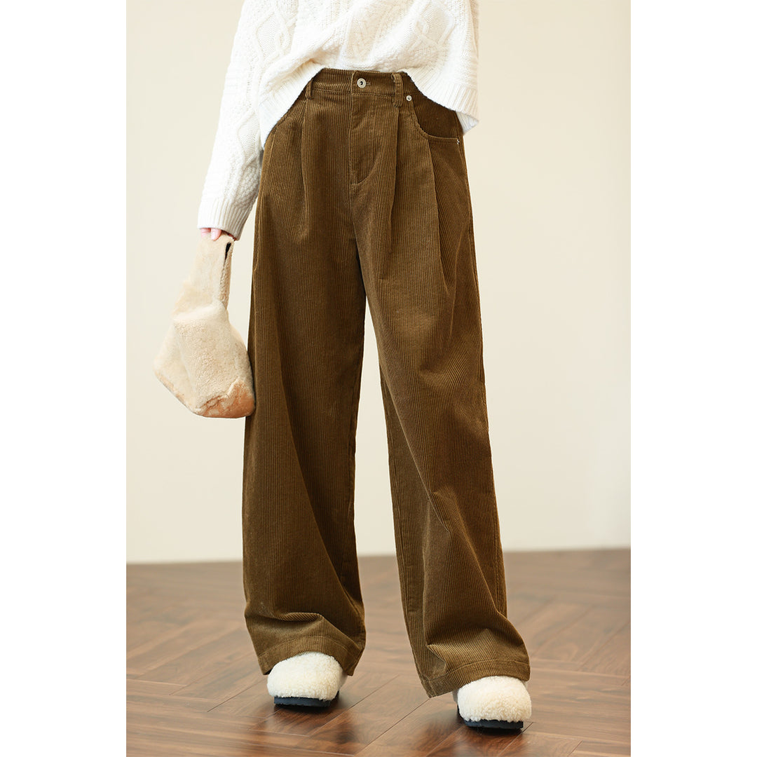 Damen Weit geschnittene Cordhose Echoarchiv