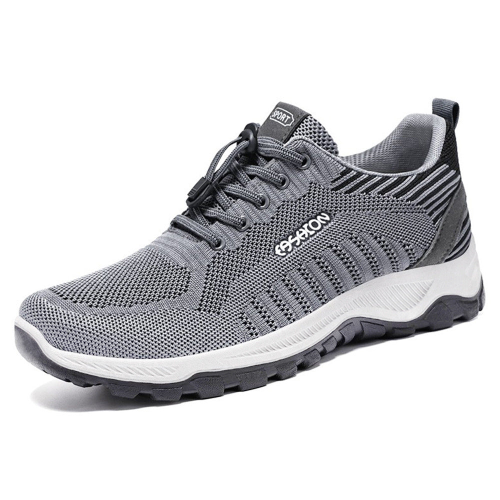 Herren nan flexible Mesh-Trailrunner mit stoßdämpfender EVA-Zwischensohle, Schnellzug-Schnürung und griffiger Outdoor-Profilsohle Echo Archiv