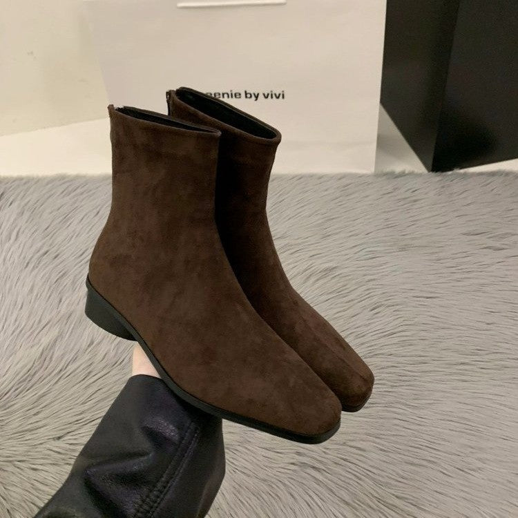 Damen Elegante Ankle-Boots aus Kunstleder Echo Archiv