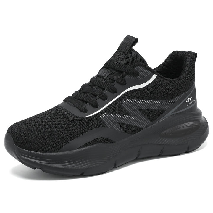Damen nan Performance-Slip-On Running-Sneaker mit nahtlosem Mesh-Obermaterial, stoßdämpfender Waben-Plateausohle und verstärkter Fersenstütze Echo Archiv
