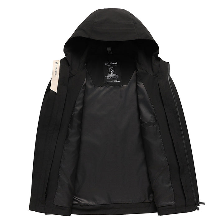 Herren multifunktionale Outdoor-Jacke mit abnehmbarer Kapuze Echoarchiv
