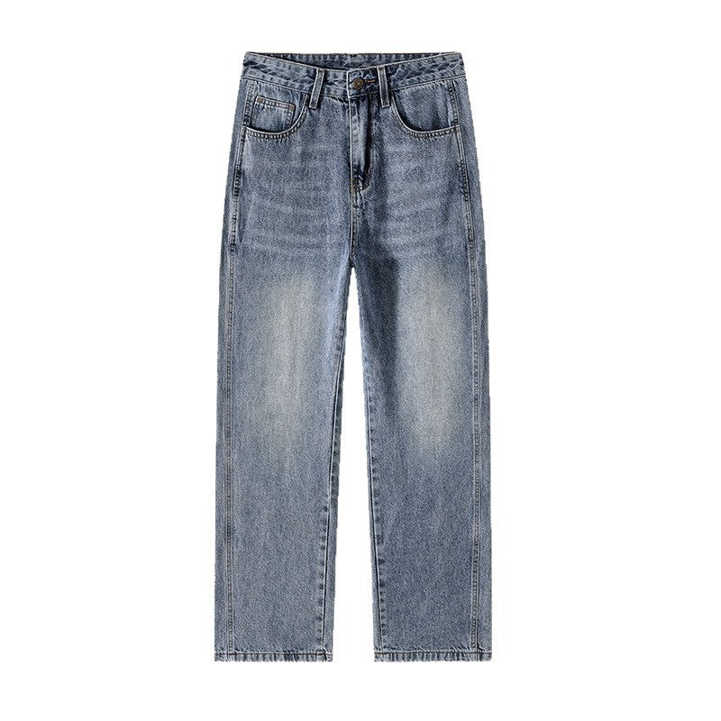 Herren Weite Baggy-Jeans im Used-Look mit Relaxed‑Sitz und geradem Bein Echo Archiv