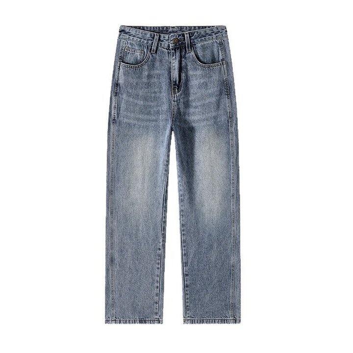 Herren Weite Baggy-Jeans im Used-Look mit Relaxed‑Sitz und geradem Bein Echo Archiv