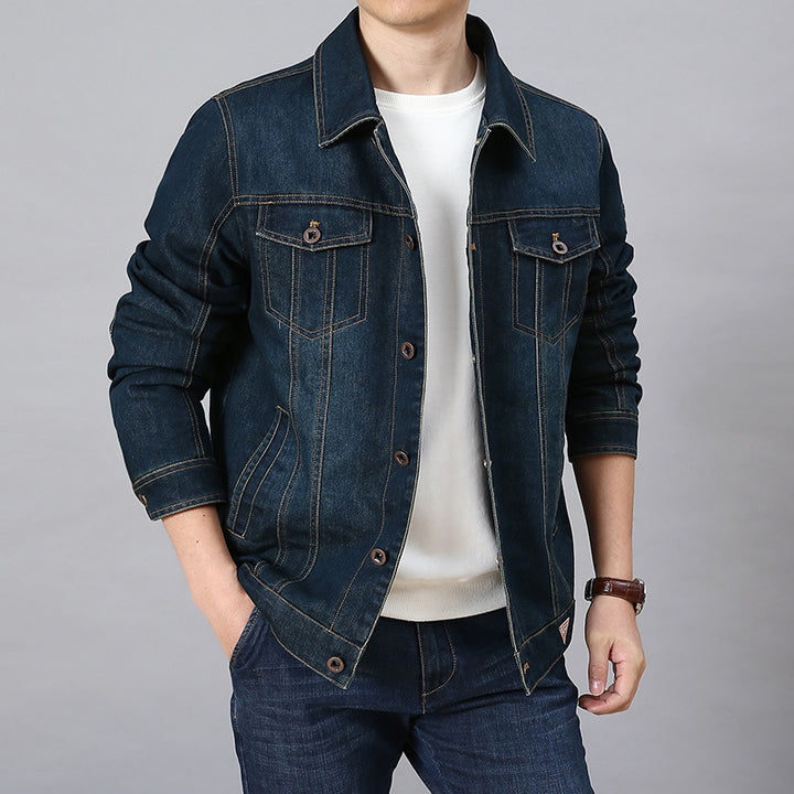 Herren Klassische Jeansjacke Echo Archiv