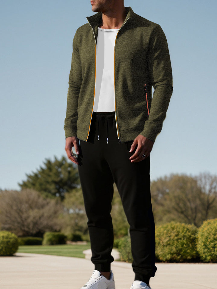 Herren Sportjacke mit hochelastischen Materialien und komfortabler Passform Echoarchiv
