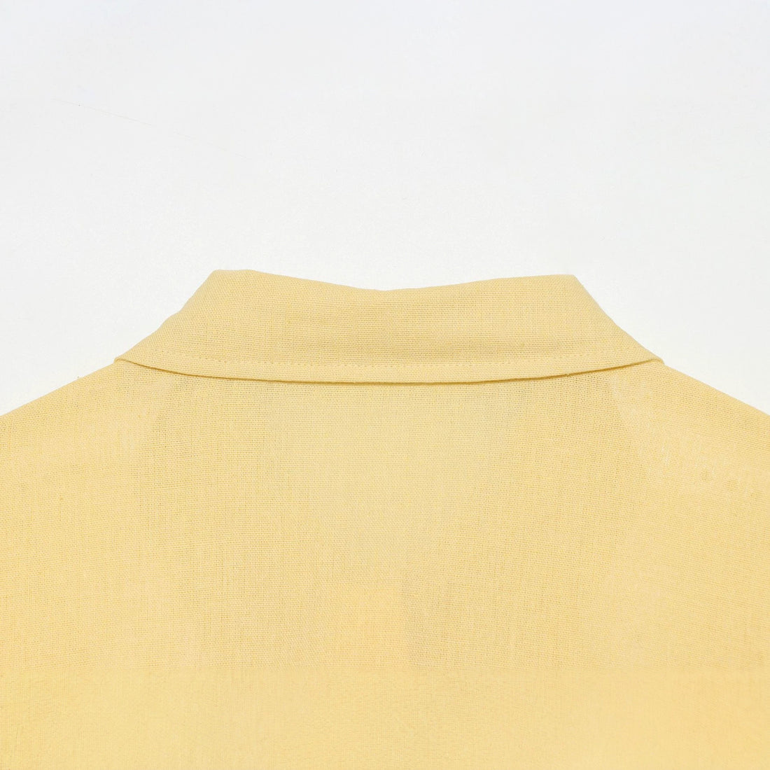 Damen Oversized Leinenoptik-Hemdbluse mit verdeckter Knopfleiste und Manschetten Echoarchiv