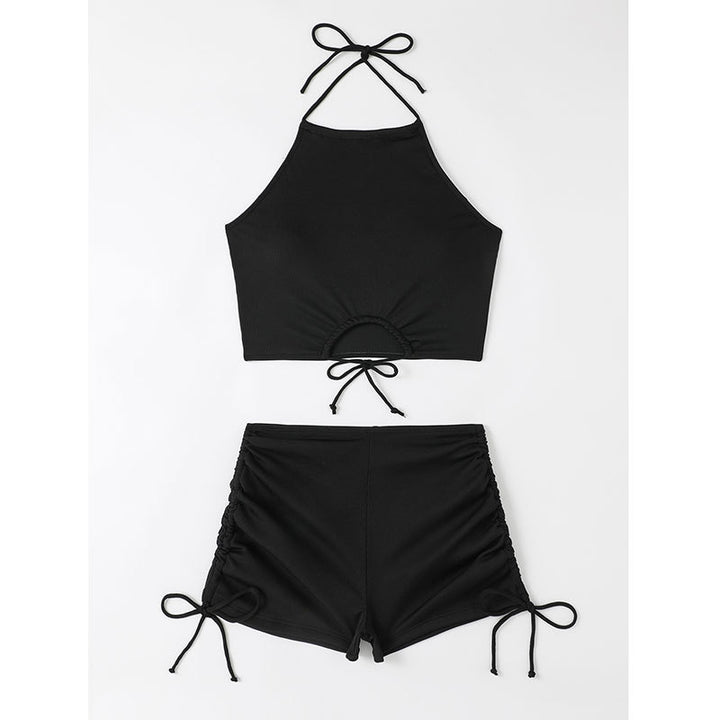 Damen Freizeit-Bikini-Set mit Raffungen Echo Archiv