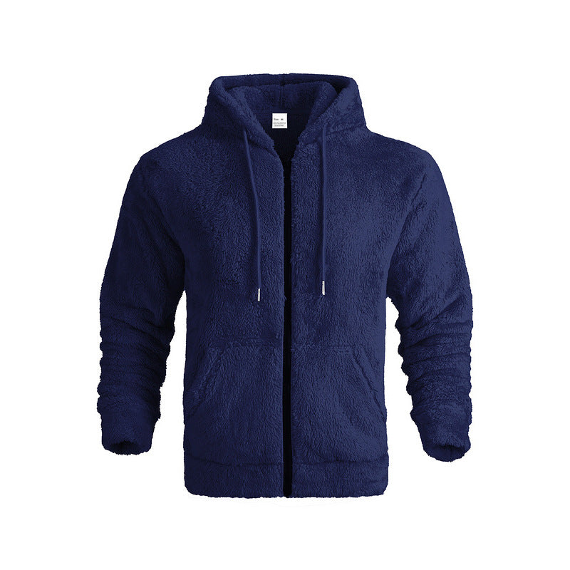 Herren Fleece-Hoodie mit kuscheligem Innenfutter und praktischen Taschen Echoarchiv