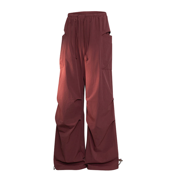 Herren Oversize-Cargohose im Tech-Look mit Tunnelzugbund, extra weitem Bein & verstellbaren Beinabschlüssen Echoarchiv