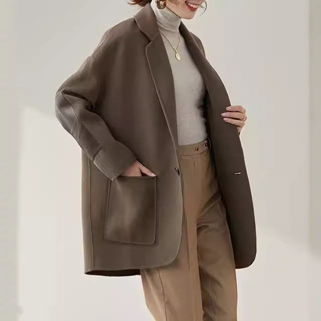 Damen stylischer und bequemer Oversized-Blazer Echoarchiv