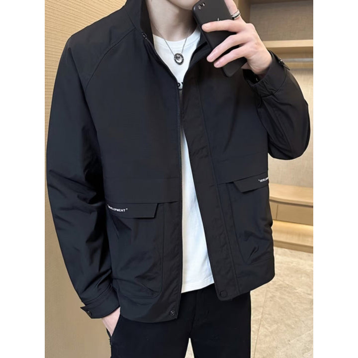 Herren Modische Slim-Fit Übergangsjacke Echo Archiv
