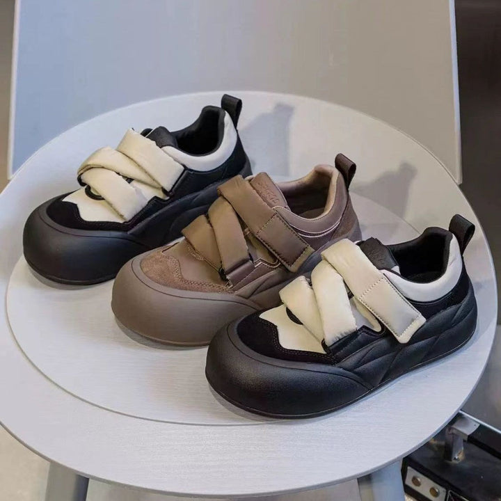 Damen Sneakers mit doppeltem Klettverschluss und modischem Design Echo Archiv