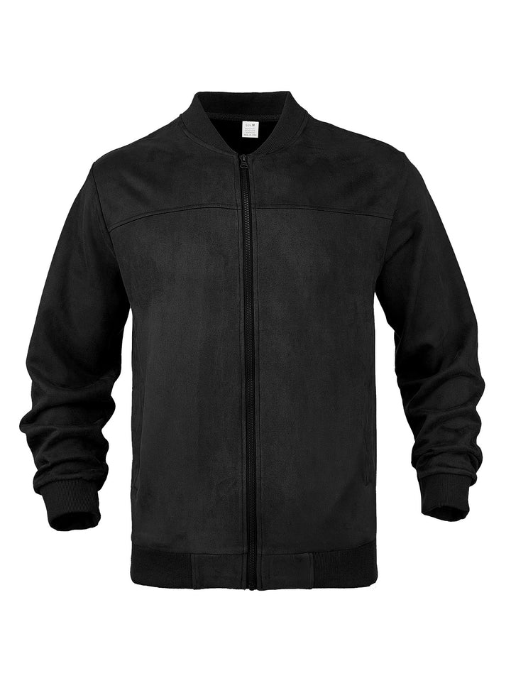 Herren modische Bomberjacke mit angenehmer Innenfütterung und elastischen Bündchen Echoarchiv