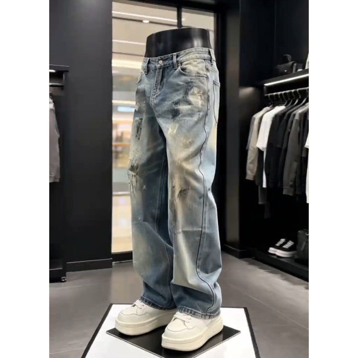 Herren Lässige Vintage Jeans Echoarchiv