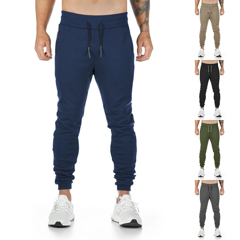 Herren sportliche Jogginghose mit modernen Seitentaschen und elastischem Bund Echoarchiv