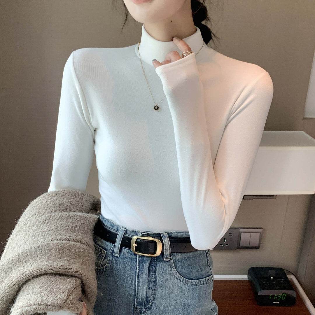 Damen Langarmshirt mit hohem Kragen Echo Archiv 1787619958