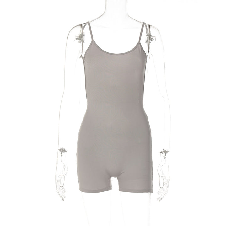 Damen Bodysuit mit schmalem Schnitt und feinen Spaghetti-Trägern Echo Archiv