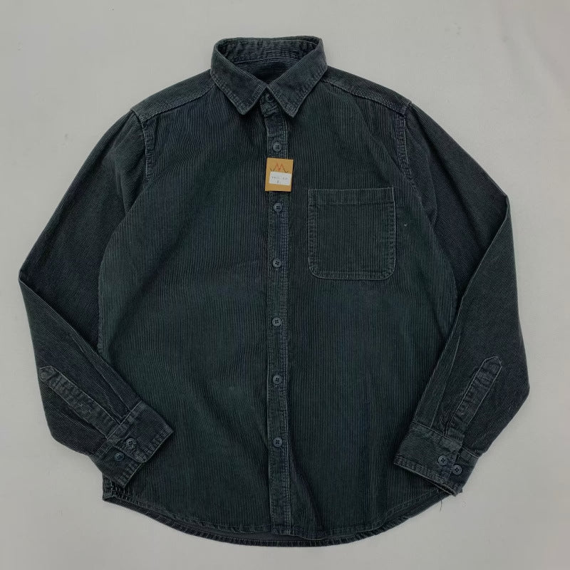 Herren Lässige Kord-Hemdjacke – Taviero