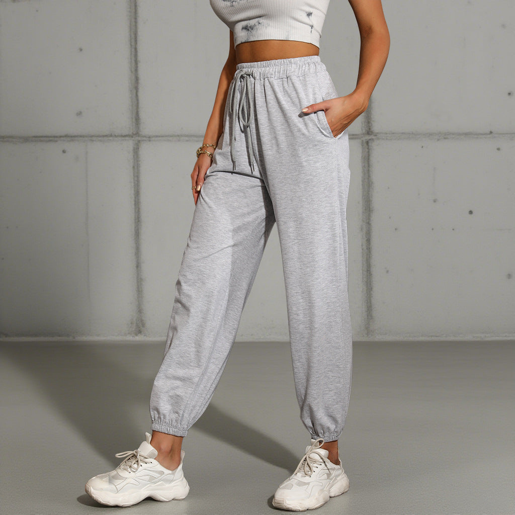 Damen Bequeme Jogginghose mit Gummibund Echo Archiv