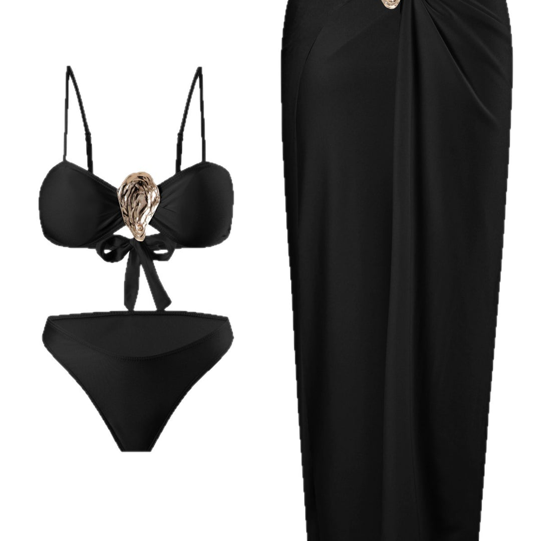 Damen Bikini-Set mit elegantem Wickelrock Echo Archiv