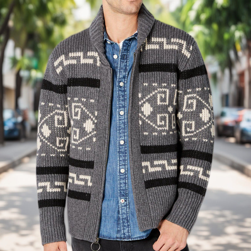 Herren Strickjacke Echoarchiv