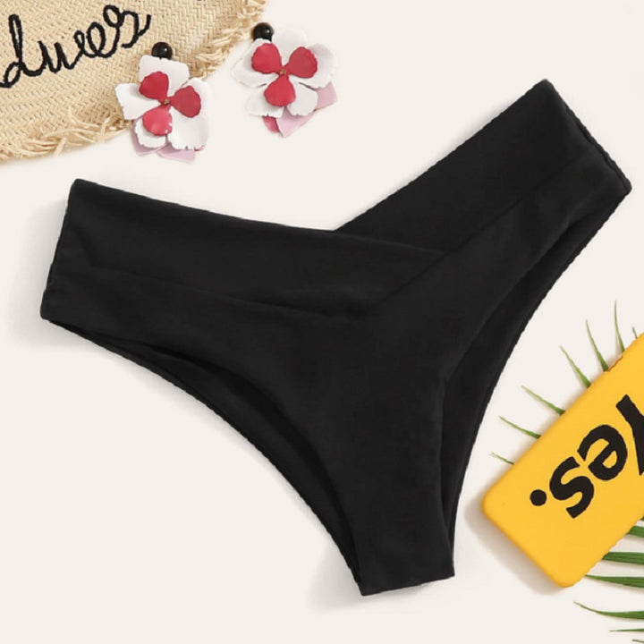 Damen Hochgeschnittenes Bikini-Unterteil Echo Archiv