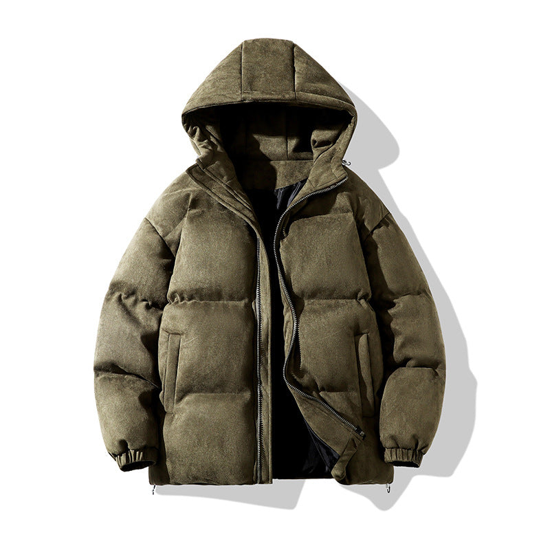 Herren -isolierte Kapuzen-Puffer-Parka mit wasserabweisendem Außenmaterial und fleecegefüttertem Innenraum Echo Archiv
