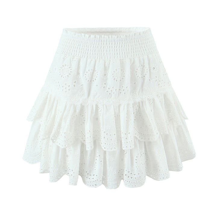 Damen Baumwoll Rüschenshorts Echo Archiv