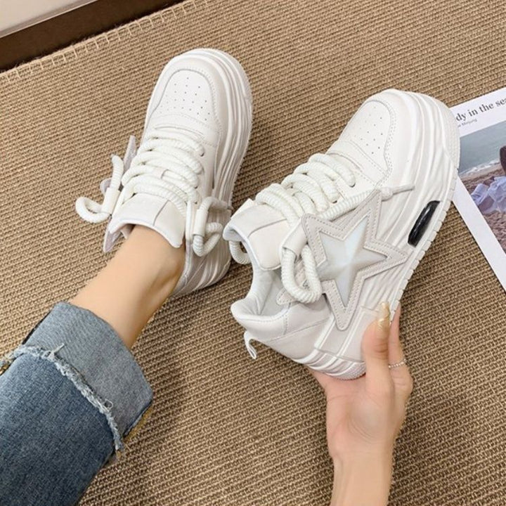 Damen Sportliche Sneakers mit modischem Sternen-Motiv und innovativer Dämpfung Echo Archiv