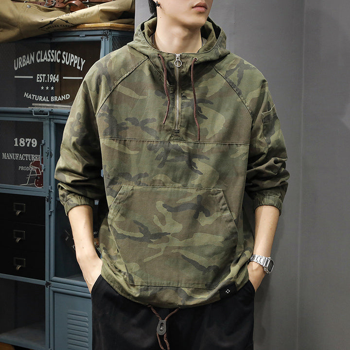 Herren Cargoweatherjacke mit praktischen Taschen und Kordelzug Echoarchiv