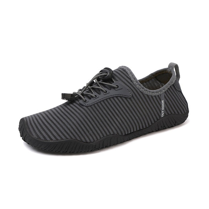 Damen Atmungsaktive Strick-Freizeitschuhe mit rutschfester Flexsohle und Schnell-Lacing Echoarchiv