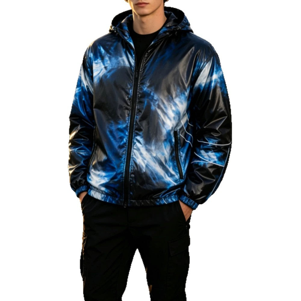 Herren Sportliche Windjacke mit modernen Farbakzenten – Taviero