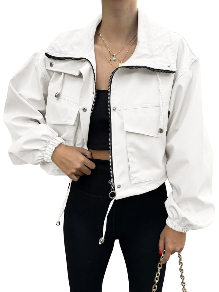 Damen Modische und sportliche Kurzjacke – Célinea