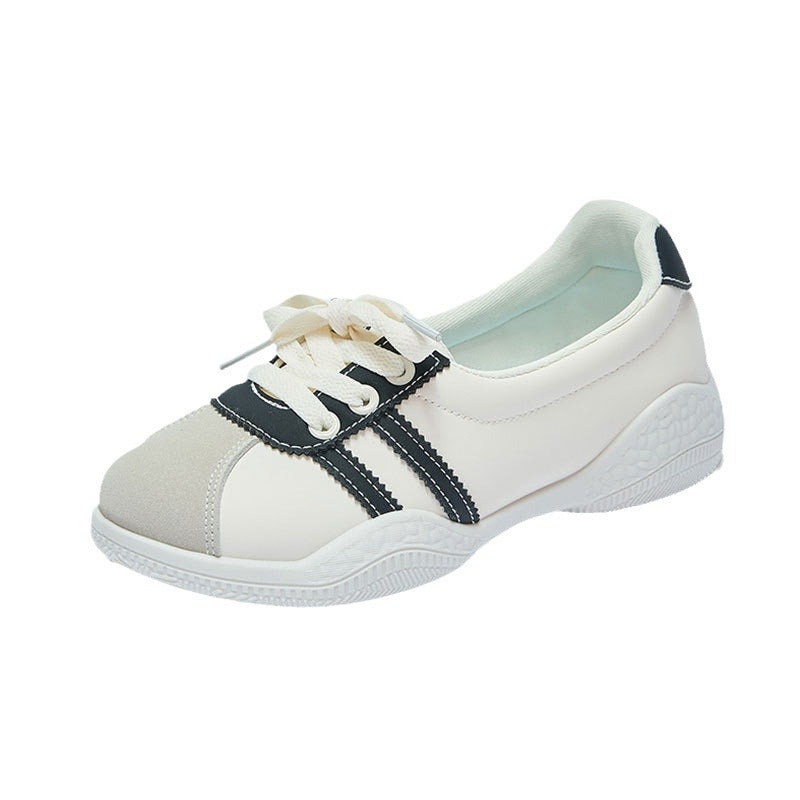 Damen Sneakers mit glanzvollem Obermaterial und atmungsaktivem Innenfutter Echo Archiv